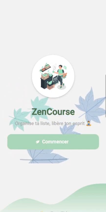 Aperçu du projet ZenCourse